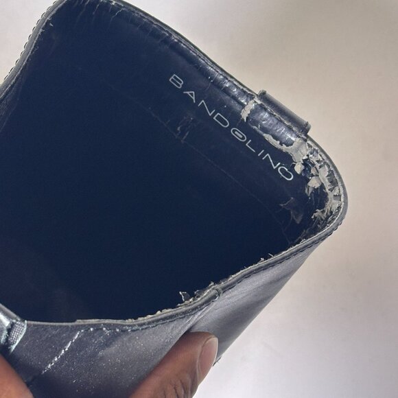 Bandolino Riding Boots Laced Tall Buckle Western Shoes Women Sz 11M Goth Knee - Picture 13 of 16